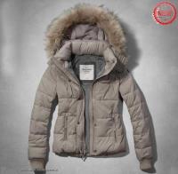 dames abercrombie fitch donsjassen fur hooded lichtgrijs Shop Almere 1zrb4701